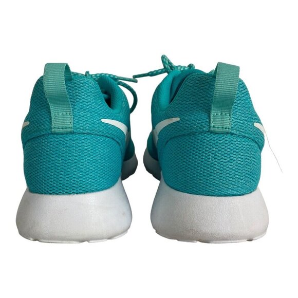 Nike Roshe One Womens 9 Shoes Blue Turquoise Running Athletic Sneakers Norm Core - Picture 5 of 9